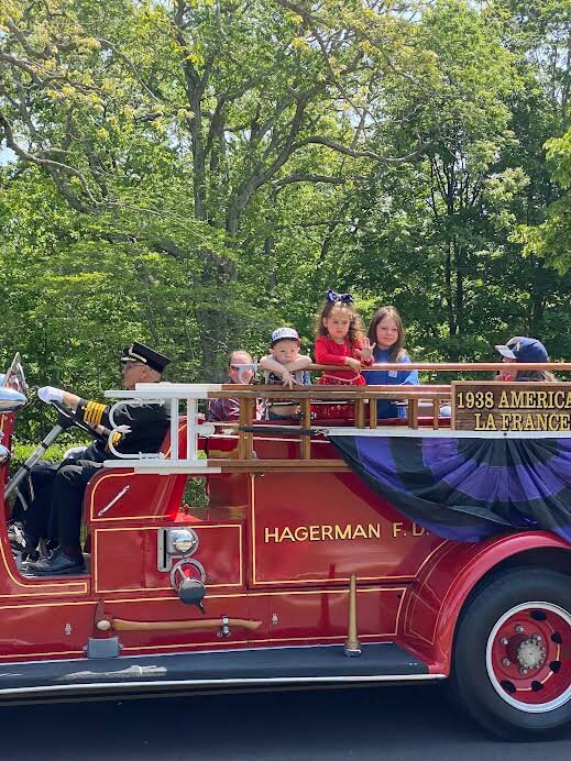 The Hagerman Fire Department is joined by special friends.